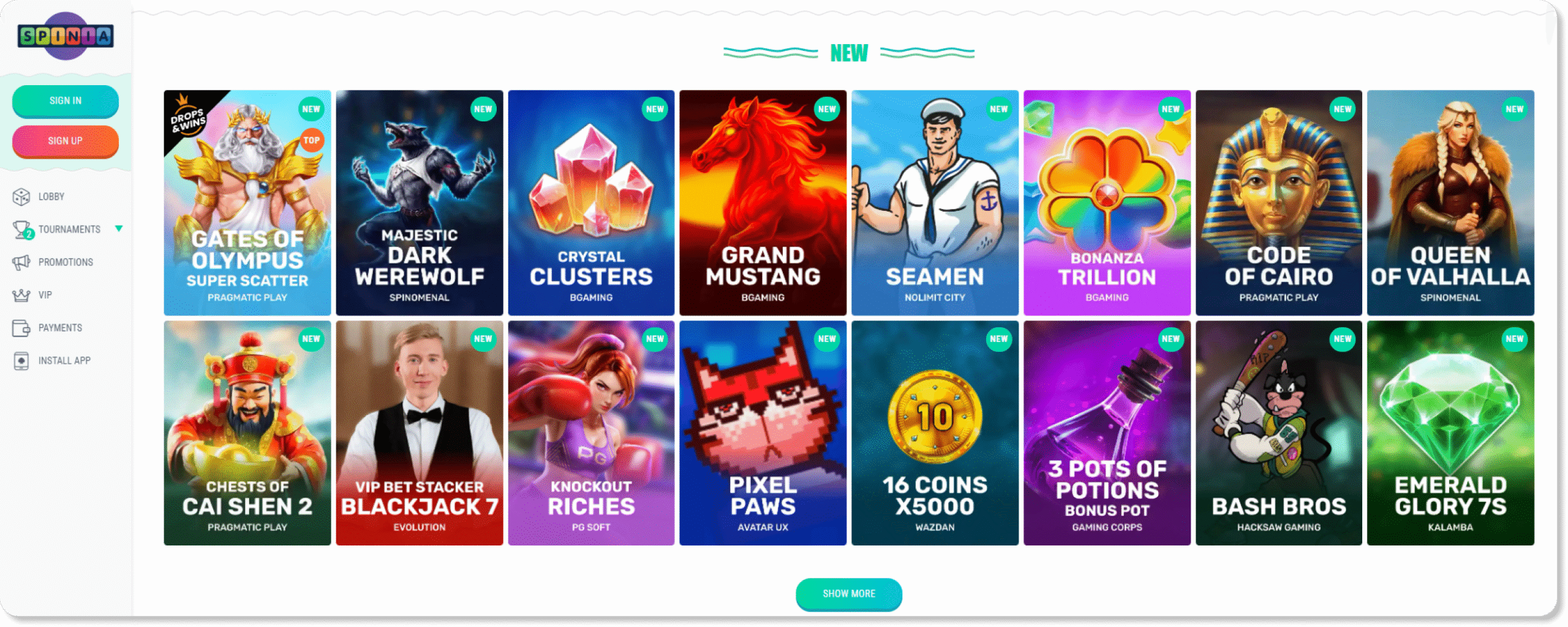 Spinia Spellen Spinia Spellen